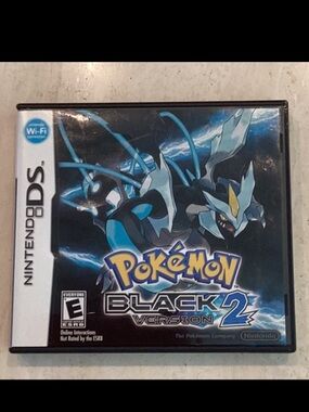 Pokemon Black Version 2 Nintendo DS Game Complete CIB Authentic
